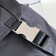 Prada Saffiano Backpack In Black 2VZ135 Size 27x45x17cm - 3