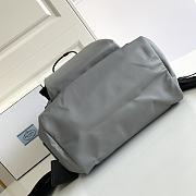 Prada Saffiano Backpack Grey 2VZ135 - 6