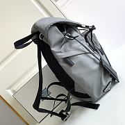 Prada Saffiano Backpack Grey 2VZ135 - 5
