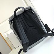 Prada Saffiano Backpack Grey 2VZ135 - 4
