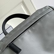 Prada Saffiano Backpack Grey 2VZ135 - 2