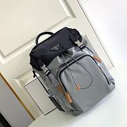 Prada Backpack Black & Grey 2VZ135 45cm - 1