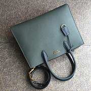 Prada Saffiano Leather In Grey Bag PR153 Size 33.5x24x9cm - 5