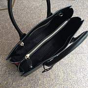 Prada Saffiano Leather In Black Bag PR153 Size 33.5x24x9cm - 4