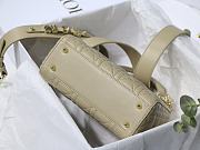 Lady Dior My ABC Blush Cannage Lambskin M0538 Size 20cm - 5