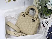 Lady Dior My ABC Blush Cannage Lambskin M0538 Size 20cm - 3