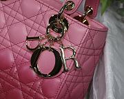 Lady Dior My ABC Pink Gradient Cannage Lambskin M0538 Size 20cm - 2