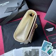 YSL Metallic Kate Shoulder Bag 46939 Size: 24x14.5x5cm - 6