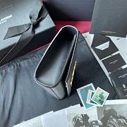 YSL Kate Clutch In Grain De Poudre Embossed Leather 326079 Size 27cm - 2