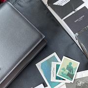 YSL Kate Clutch In Grain De Poudre Embossed Leather 326079 Size 27cm - 5