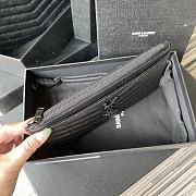 YSL Monogram Quilted Clutch Size 23x13x1cm - 5