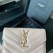 YSL Small Envelope Wallet 41440 Size 13.5x9.5x3cm - 2