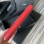 YSL Monogram Zip Around Wallet 35809 Size 19cm - 5