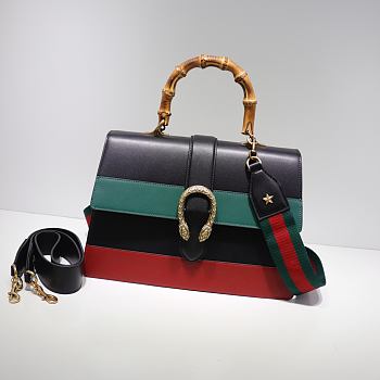 Gucci Dionysus Bamboo Medium Top Handle Bag 42199 Size 34cm