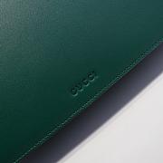 Gucci Dionysus Bamboo Medium Top Handle Bag In Green 34cm - 5