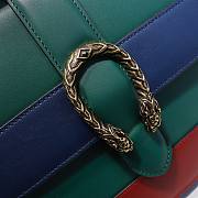 Gucci Dionysus Bamboo Medium Top Handle Bag In Green 34cm - 6
