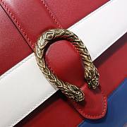 Gucci Dionysus Bamboo Medium Top Handle Bag In Red 42199 Size 34cm - 2