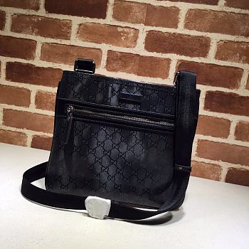 Gucci Messenger Bag In Black 201446 Size 35x30cm
