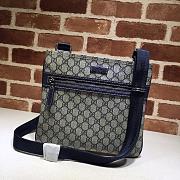 Gucci Messenger Bag In Canvas 201446 Size 35x30cm - 1