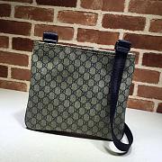 Gucci Messenger Bag In Canvas 201446 Size 35x30cm - 5