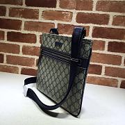 Gucci Messenger Bag In Canvas 201446 Size 35x30cm - 3