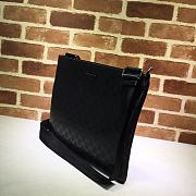 Gucci GG Messenger Bag In Black 201446 Size 35x30cm - 6