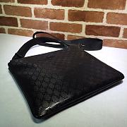 Gucci GG Messenger Bag In Black 201446 Size 35x30cm - 5
