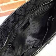 Gucci GG Messenger Bag In Black 201446 Size 35x30cm - 3