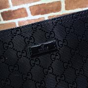 Gucci GG Messenger Bag In Black 201446 Size 35x30cm - 2