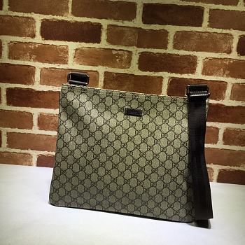 Gucci GG Messenger Bag In Grey 201446 Size 35x30cm