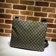 Gucci GG Messenger Bag In Grey 201446 Size 35x30cm - 6