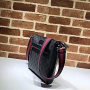Gucci Black Small Messenger Bag 523599 Size 21x23x4cm - 2