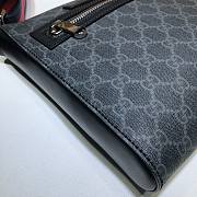 Gucci Black Small Messenger Bag 523599 Size 21x23x4cm - 3