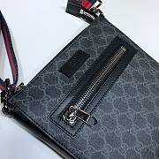 Gucci Black Small Messenger Bag 523599 Size 21x23x4cm - 6