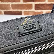 Gucci Black Small Tiger Messenger Bag 523599 Size 21x23x4cm - 2