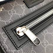 Gucci Black Small Tiger Messenger Bag 523599 Size 21x23x4cm - 4