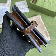 Gucci Jackie 1961 Card Case Wallet 645536 Size 11x8.5x3cm - 6