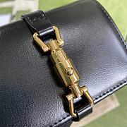 Gucci Jackie 1961 Card Case Wallet In Black 645536 Size 11x8.5x3cm - 6