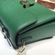 Gucci GG Interlocking Chain Shoulder Bag In Green 32cm - 4