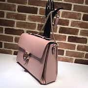 Gucci GG Interlocking Chain Shoulder Bag In Pink 32cm - 4
