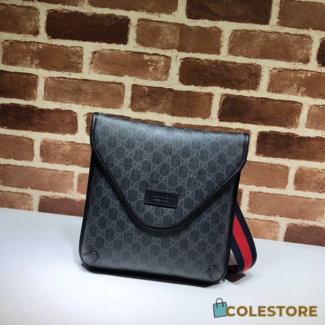 Gucci GG Black Men Shoulder Bag 599521 Size 26x26x5cm - 1