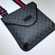 Gucci GG Black Men Shoulder Bag 599521 Size 26x26x5cm - 3
