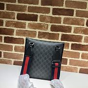 Gucci GG Black Men Shoulder Bag 599521 Size 26x26x5cm - 2