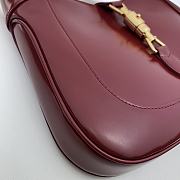 Gucci Jackie 1961 Small Hobo Bag In Red 636709 Size 28x19x4.5cm - 2