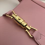 Gucci Jackie Small Hobo Bag In Pink 636709 Size 28x19x4.5cm - 2