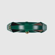 Gucci Jackie 1961 Small Hobo Bag In Green 636709 Size 28x19x4.5cm - 6