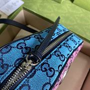 Gucci Diagonal Matelassé GG Multicolour Canvas 447632 Size 24x12x7cm - 3