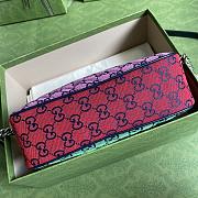 Gucci Diagonal Matelassé GG Multicolour Canvas 447632 Size 24x12x7cm - 4