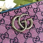 Gucci Diagonal Matelassé GG Multicolour Canvas 447632 Size 24x12x7cm - 6