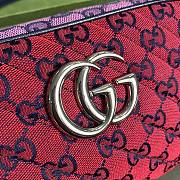 Gucci Diagonal Matelassé GG Multicolour Canvas 44763 Size 24x12x7cm - 6
